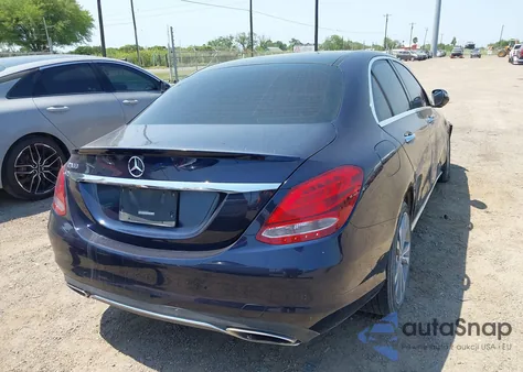 2018 Mercedes-Benz C 300 из США, поврежденный, VIN WDDWF4JBXJR348097